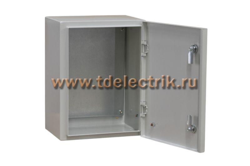 Фотография №1, Корпус металлический ЩРНМ (ЩМП) IP31 300х300х150 RAL7035