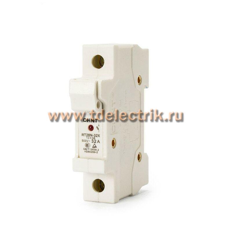 Фотография №1, Держатель плавких вставок с индикацией RT28N-32X 10х38 1П (R)