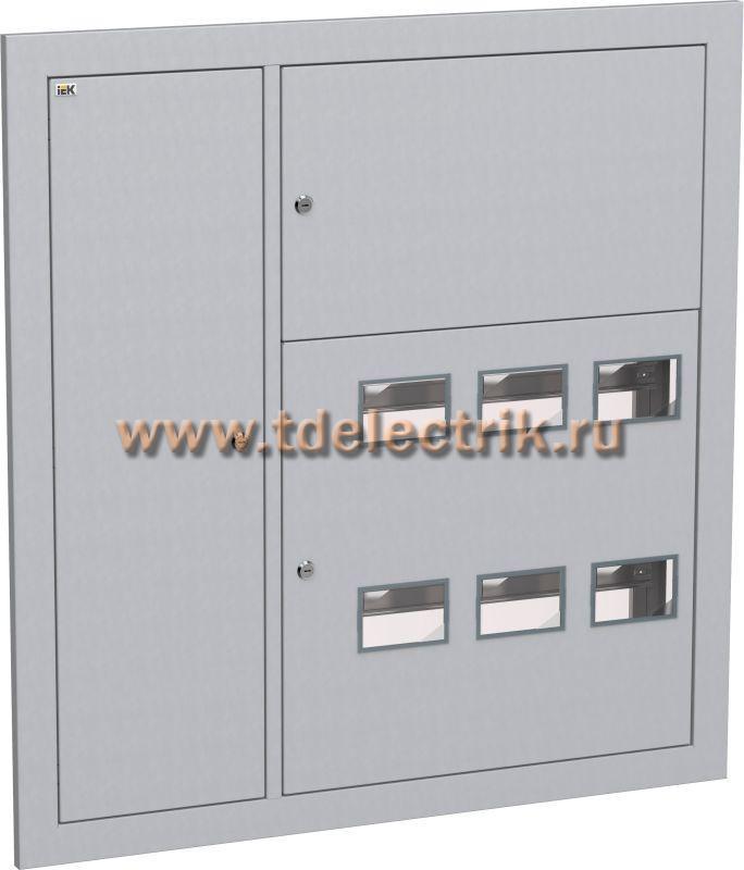 Фотография №1, Корпус метал. ЩЭ-6-Э 36 IP31 (слабот. отсек слева) LIGHT IEK