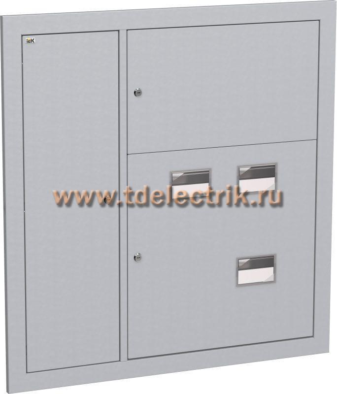 Фотография №1, Корпус метал. ЩЭ-3-Э 36 IP31 (слабот. отсек слева) LIGHT IEK