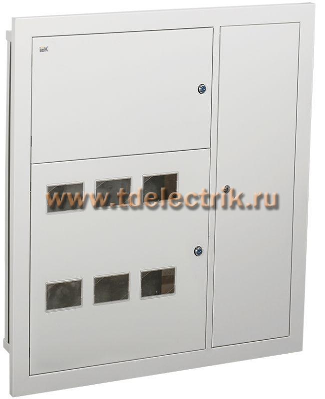 Фотография №1, Корпус металлический ЩЭ-6-Э 36 УХЛ3 IP31 LIGHT IEK