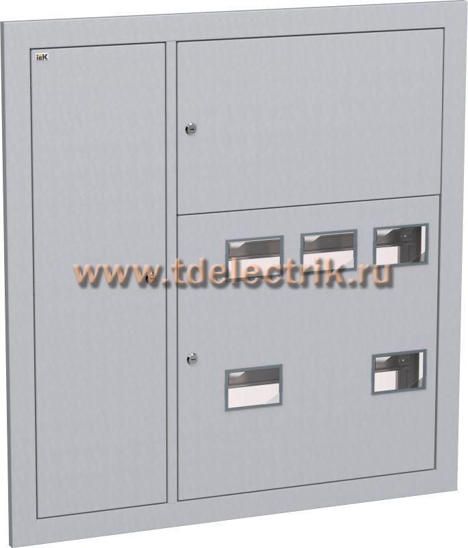 Фотография №1, Корпус метал. ЩЭ-5-Э 36 IP31 (слабот. отсек слева) LIGHT IEK
