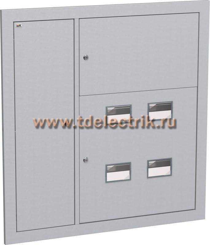Фотография №1, Корпус метал. ЩЭ-4-Э 36 IP31 (слабот. отсек слева) LIGHT IEK