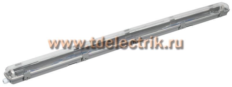 Фотография №1, Светильник ДСП 2201 под LED лампу 1хT8 1200мм IP65 IEK
