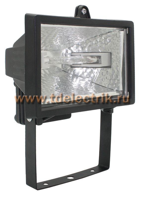 Фотография №1, Прожектор ИО150 галоген. черный IP54 IEK