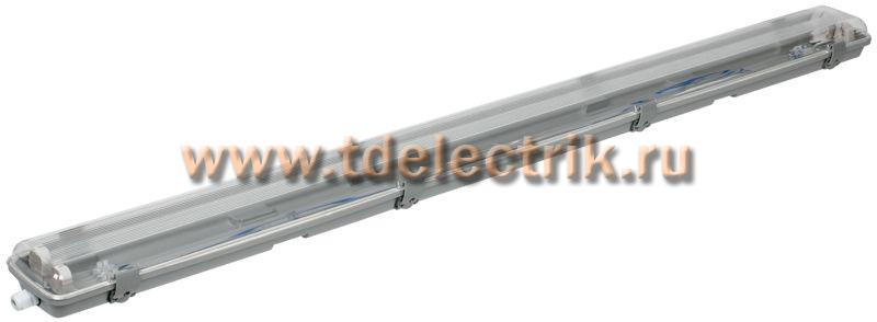 Фотография №1, Светильник ДСП 2202 под LED лампу 2хT8 1200мм IP65 IEK