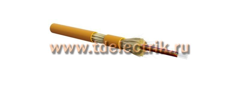Фотография №1, Hyperline FO-DT-IN-50-8-LSZH-OR Кабель волоконно-оптический 50/125(OM2) многомодовый, 8 волокон, плотное буферное покрытие (tight buffer), для внутренней прокладки, LSZH, нг(А)-HF, -40°C - +70°C, оранжевый