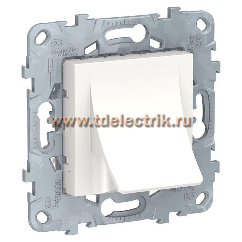 Фотография №1, UNICA NEW ВЫВОД КАБЕЛЯ, 16 А, белый