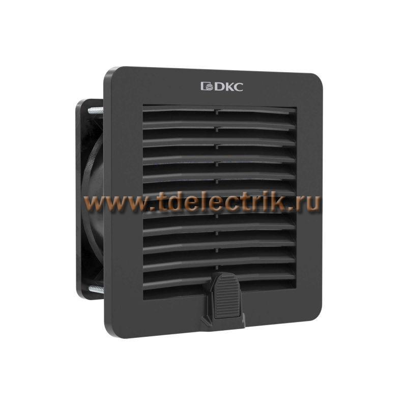 Фотография №1, Вентилятор с фильтром RV 50 м3/ч, 24 В DC, 150x150 мм, IP54, RAL9005