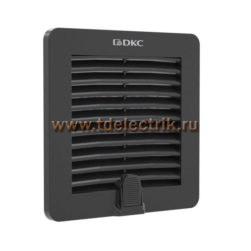 Фотография №1, Вентиляционная решетка с фильтром RF 112x112 мм, IP54, RAL9005