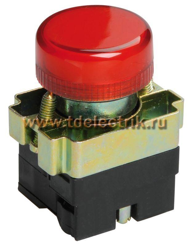Фотография №1, Индикатор LAY5-BU64 красного цвета d22мм ИЭК