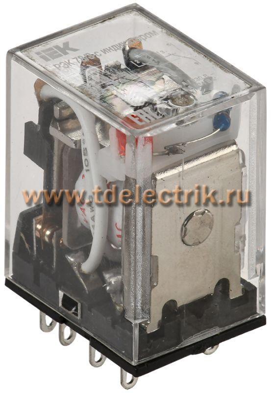 Фотография №1, Реле РЭК78/3(MY3) с индикацией 5А 12В AC IEK