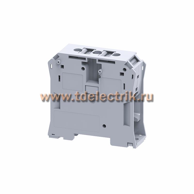 Фотография №1, Клемма проходная винтовая OptiClip CTS-95/120-I-240A-(25-120)-серый