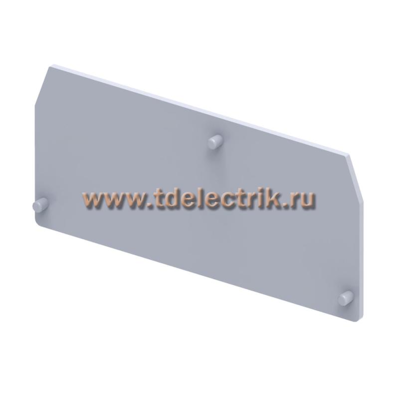 Фотография №1, Крышка концевая для клеммы проходной OptiClip EPCSC16T сер.