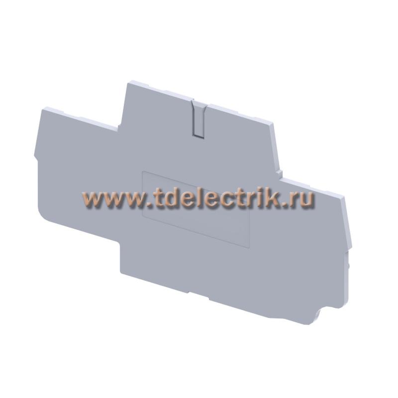 Фотография №1, Крышка концевая для клеммы проходной OptiClip EPCXDL2.5 сер.