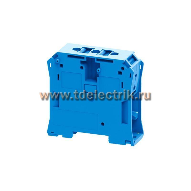 Фотография №1, Клемма проходная винтовая OptiClip CTS-95/120-I-BU-240A-(25-120)-синий