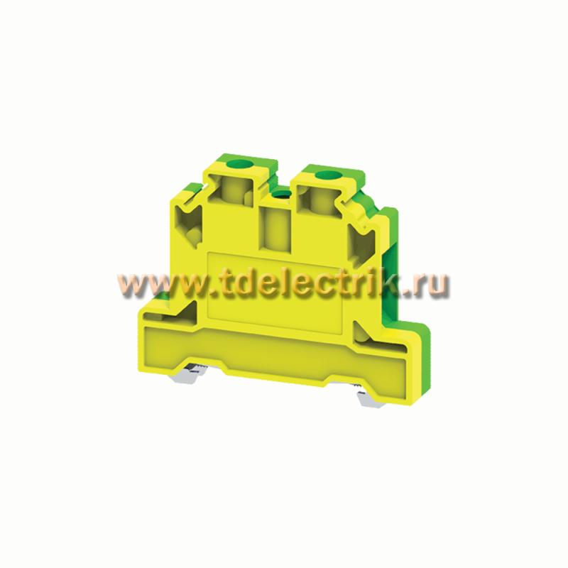 Фотография №1, Клемма заземляющая винтовая OptiClip CGT-10-PE-(0,2-10)