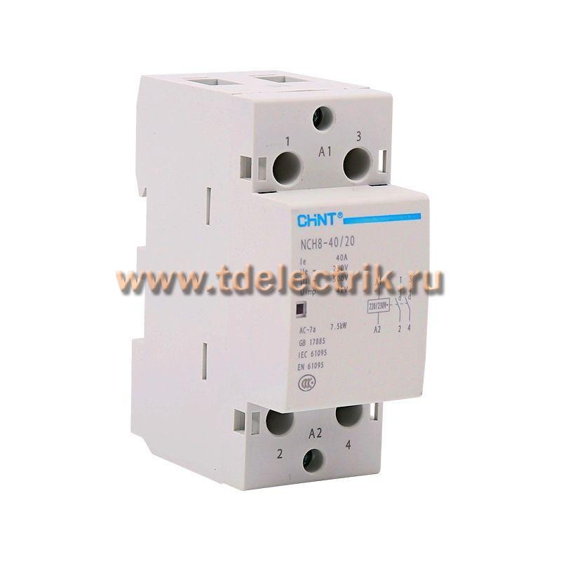 Фотография №1, Контактор модульный NCH8-40/20 40А 2НО AC24В, 50Гц (R)