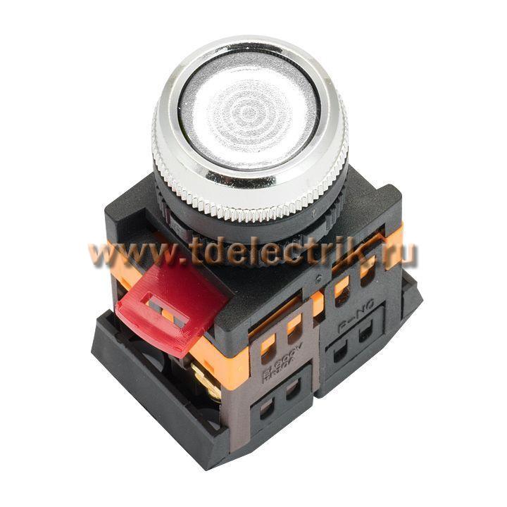 Фотография №1, Кнопка ABLFS-22 с подсветкой белый NO+NC 230В EKF PROxima