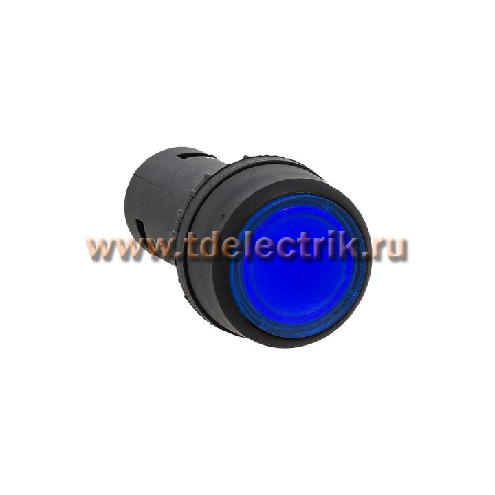 Фотография №1, Кнопка SW2C-10D с подсветкой синяя NO 24В EKF PROxima
