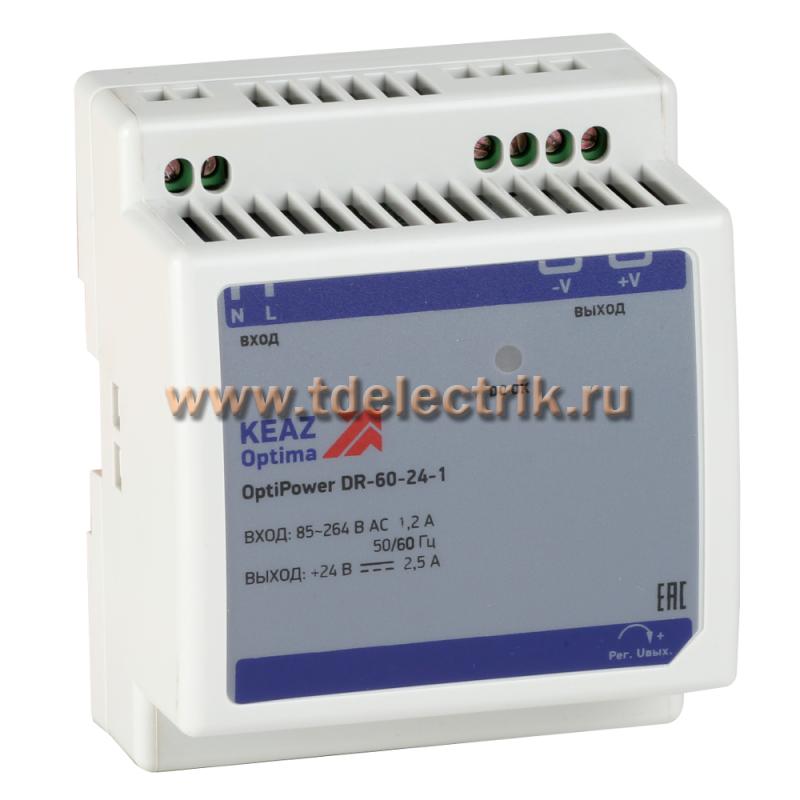 Фотография №1, Блок питания OptiPower DR-60-24-1