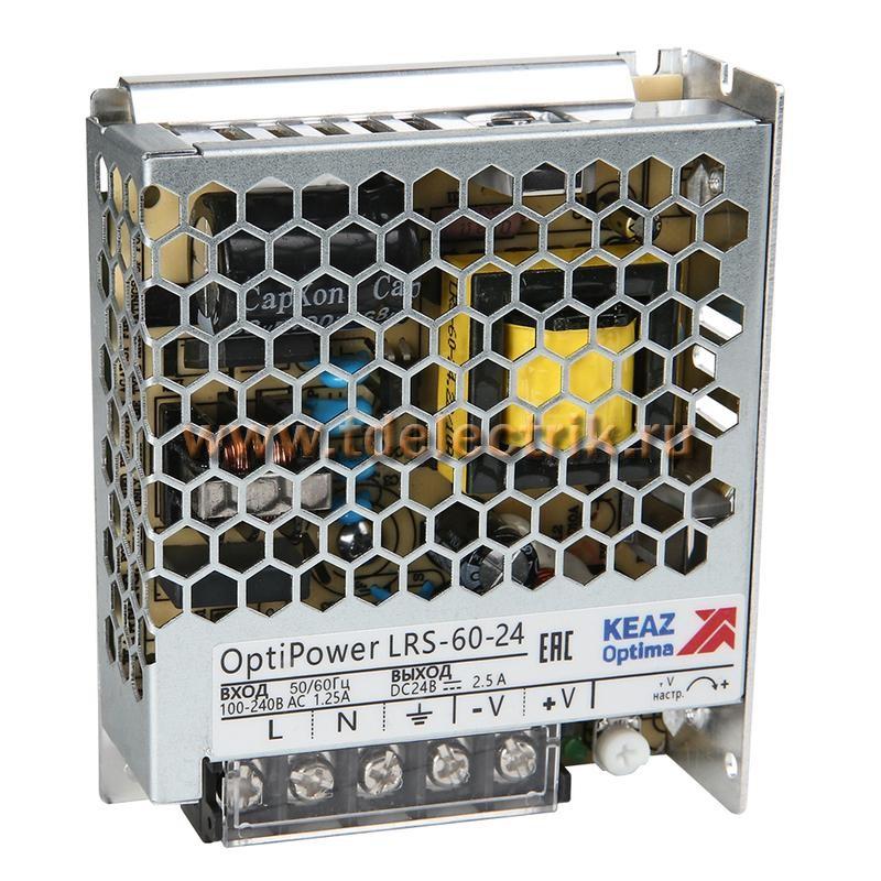 Фотография №1, Блок питания OptiPower LRS 75-24 3.5A