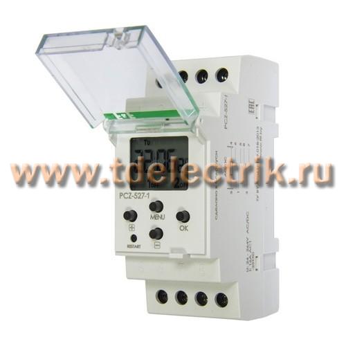 Фотография №1, Реле времени астрономическое двухканальное PCZ-527-1