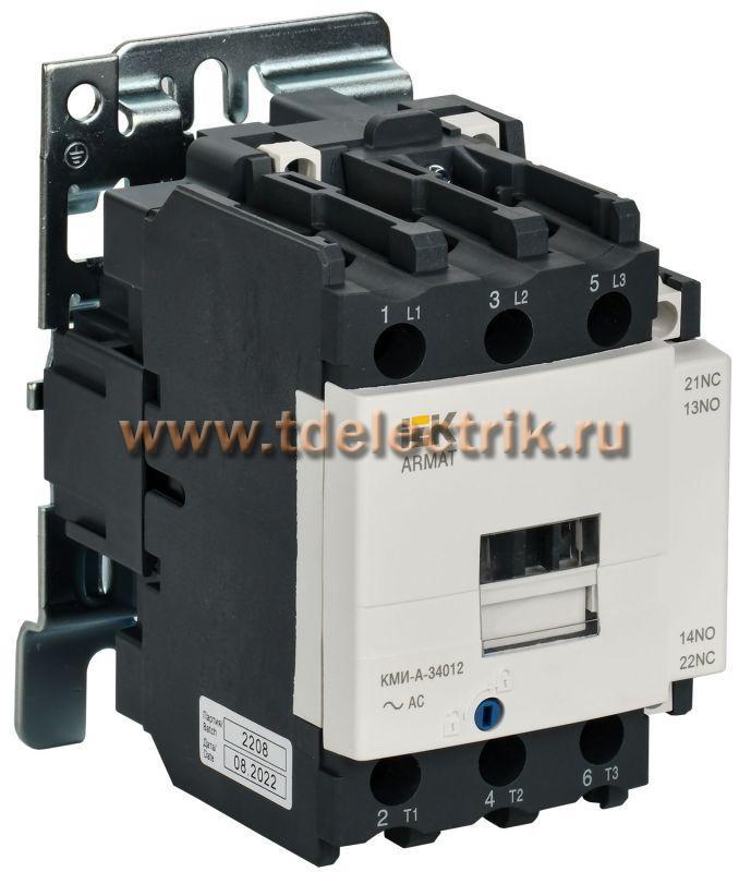 Фотография №1, ARMAT Контактор КМИ-А-34012 LC1D 40А 48В/АС3 1NO/1NC IEK