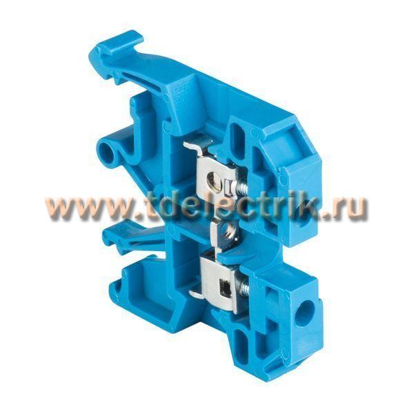 Фотография №1, Колодка клеммная JXB-2.5/35 синяя EKF PROxima