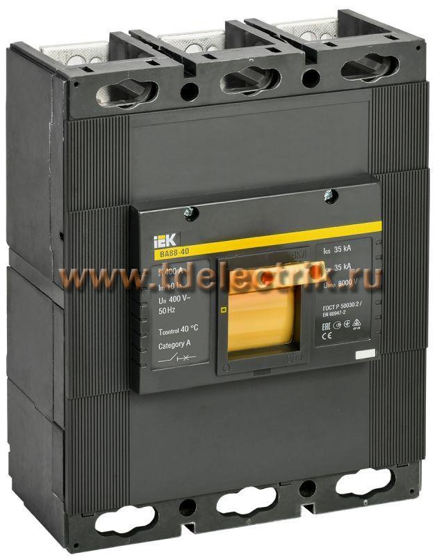 Фотография №1, Авт. выкл. ВА88-40 3Р 400А 35кА IEK