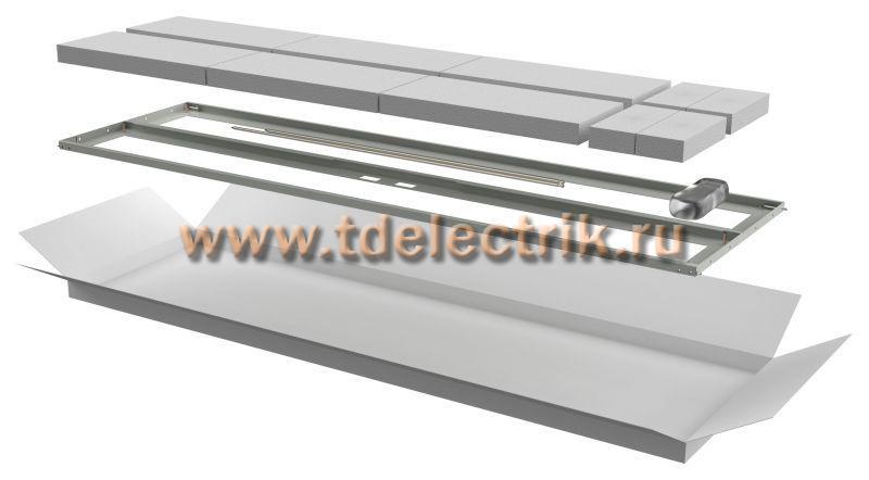 Фотография №1, ITK Дверь перфорированная двустворчатая для шкафа LINEA N 38U 600мм серая