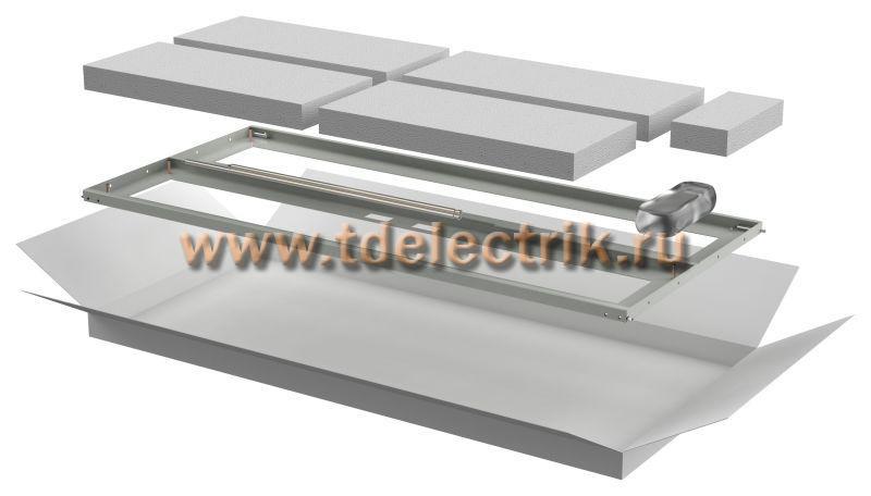 Фотография №1, ITK Дверь перфорированная двустворчатая для шкафа LINEA N 24U 600мм серая