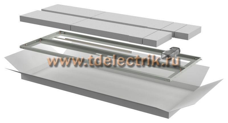 Фотография №1, ITK Дверь перфорированная двустворчатая для шкафа LINEA N 28U 600мм серая