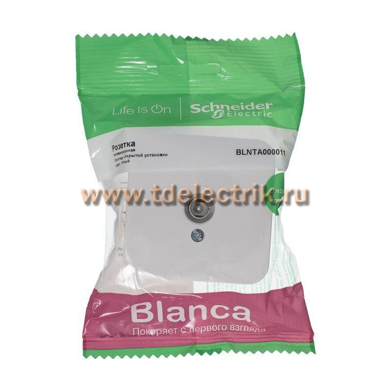 Фотография №1, BLANCA О/У КОННЕКТОР ТВ изол.пл.,белый