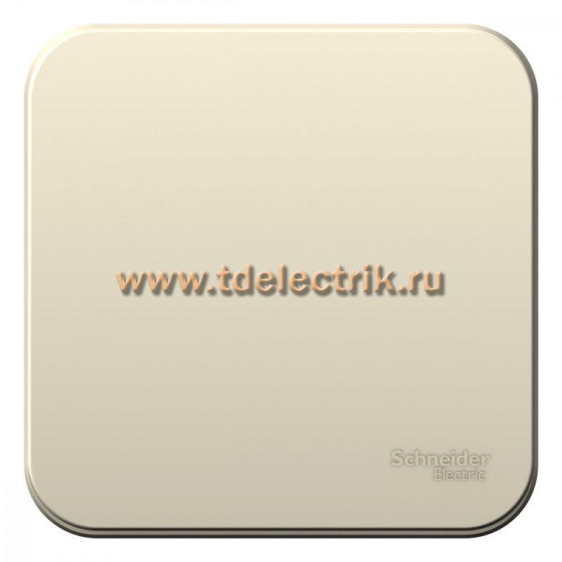 Фотография №1, BLANCA О/У 1-клавишный выключатель (cх.1), 6А, 250В, молочный