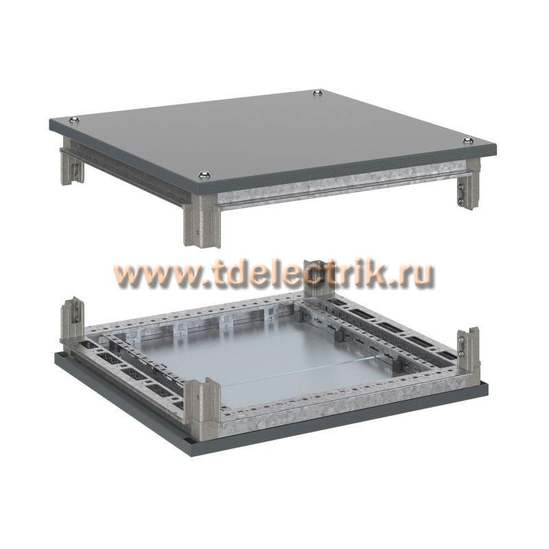 Фотография №1, Комплект, крыша и основание, для оцинкованных шкафов CQE, 300 x 800 мм