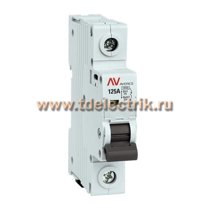 Фотография №1, Выключатель нагрузки AVN 1P 125A EKF AVERES