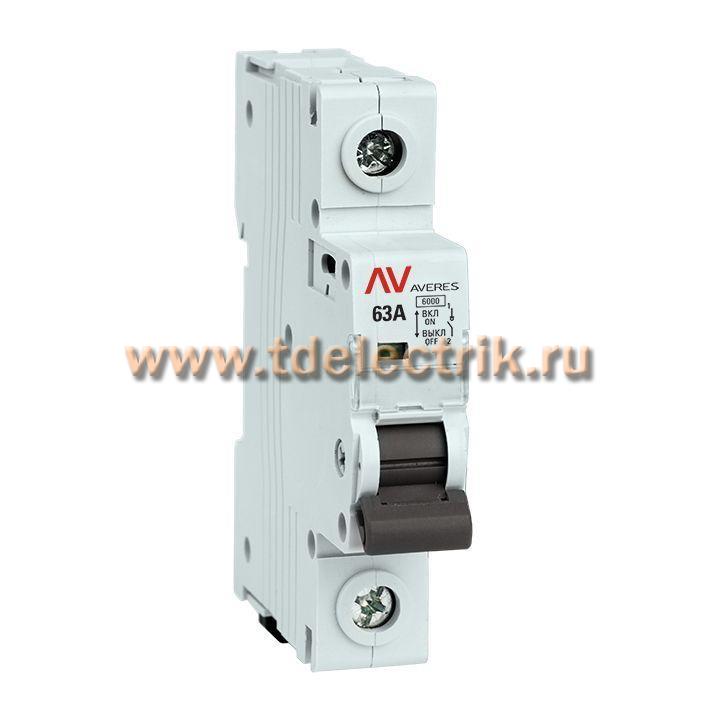 Фотография №1, Выключатель нагрузки AVN 1P 63A EKF AVERES