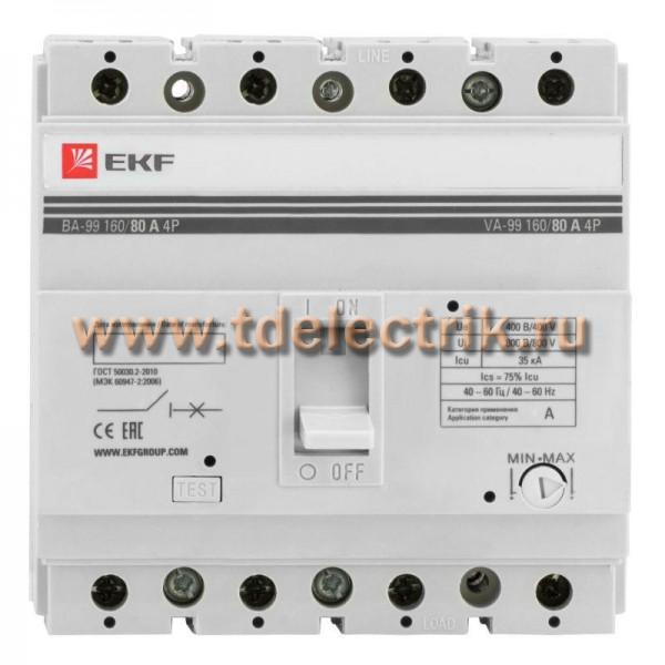 Фотография №1, Выключатели автоматические ВА-99 до 1600А EKF PROxima