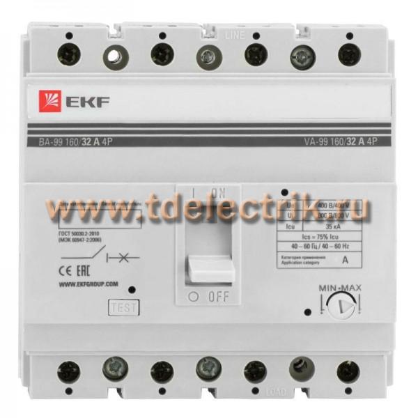 Фотография №1, Выключатели автоматические ВА-99 до 1600А EKF PROxima