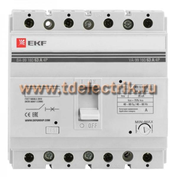 Фотография №1, Выключатели автоматические ВА-99 до 1600А EKF PROxima
