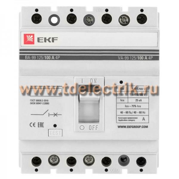 Фотография №1, Выключатели автоматические ВА-99 до 1600А EKF PROxima