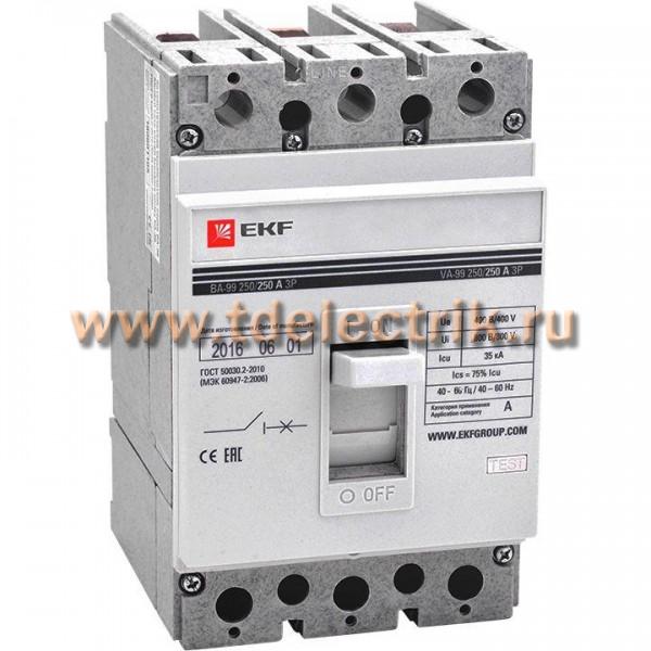 Фотография №1, Выключатели автоматические ВА-99 до 1600А EKF PROxima