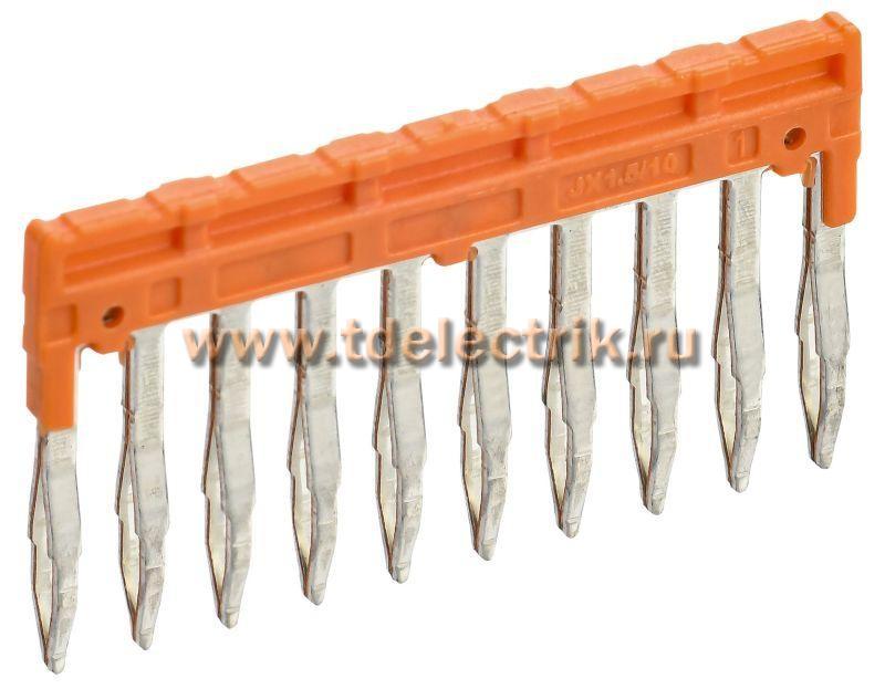 Фотография №1, ARMAFIX Перемычка втычн. для клемм CP/СY/CX 1,5мм2 10PIN IEK