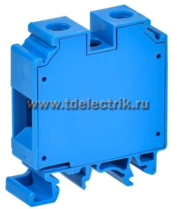 Фотография №1, ARMAFIX Клемма винтовая CTS 35мм2 синяя IEK