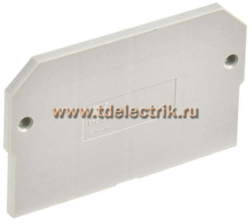 Фотография №1, Заглушка для CTS-DT 10мм2 серая IEK