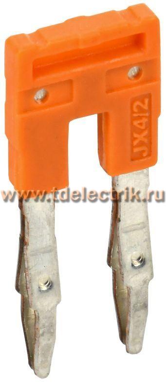 Фотография №1, ARMAFIX Перемычка втычн. для клемм CP/СY/CX 4мм2 2PIN IEK