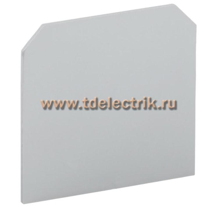 Фотография №1, Заглушка для CTS-MC 3 вывода 4мм2 серая IEK