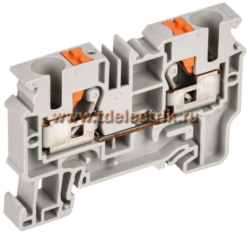 Фотография №1, ARMAFIX Клемма Push-in CP 10мм2 серая IEK