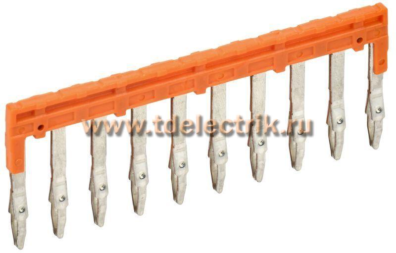 Фотография №1, ARMAFIX Перемычка втычн. для клемм CP/СY/CX 4мм2 10PIN IEK